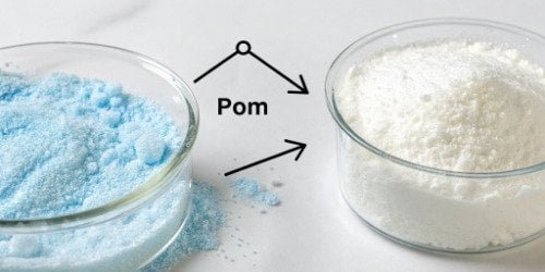 A simple diagram showing Isocyanate and Polyol mixing to create PU foam