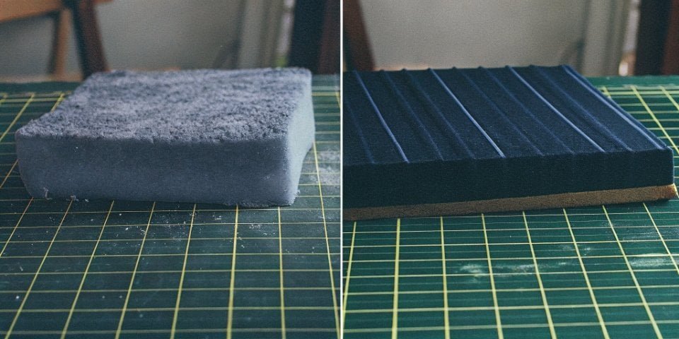 Foam Quality Comparison: High-Pressure vs. Low-Pressure A side-by-side comparison of foam produced with a high-pressure vs low-pressure head