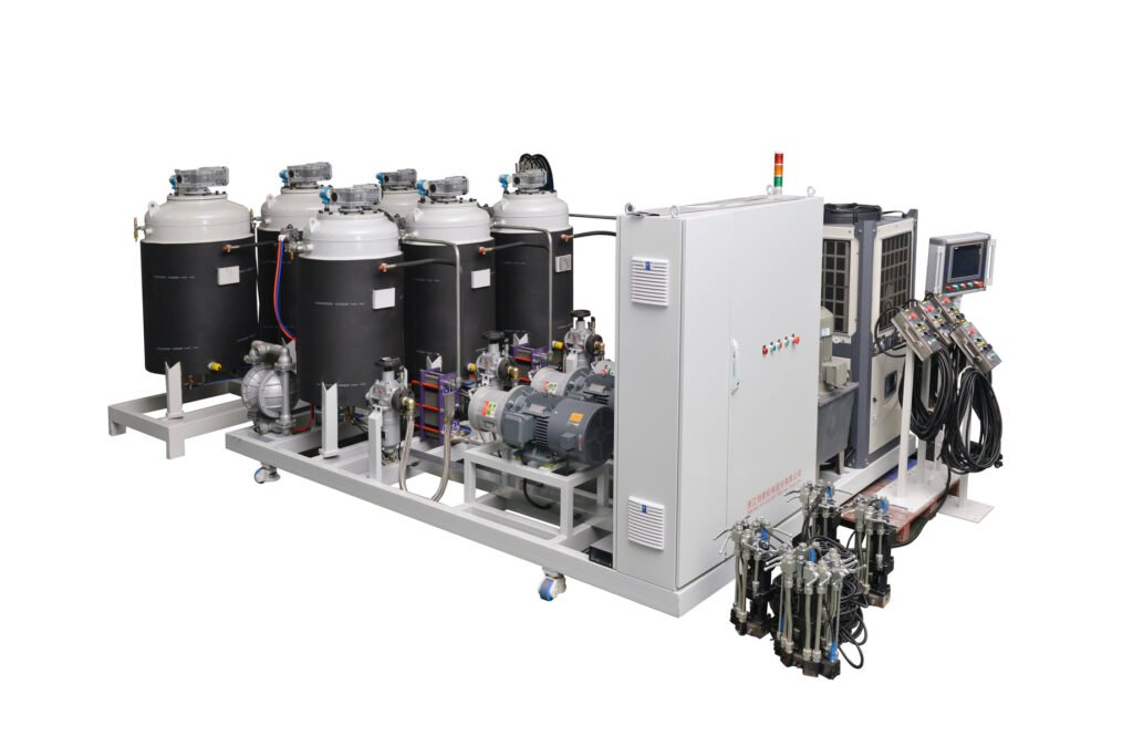 What Are the Main Components of a High Pressure Foaming Machine?