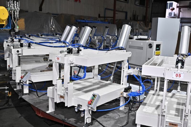 Pneumatic Mold Frame