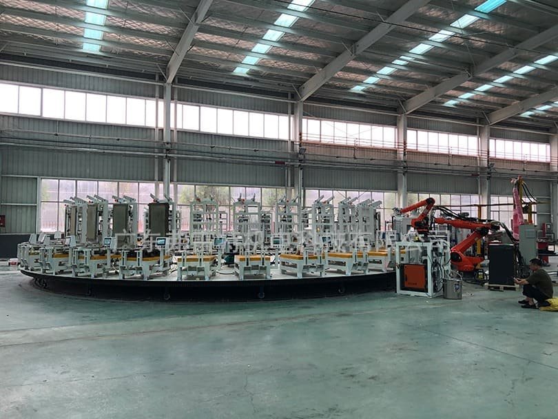 Insole disc production line