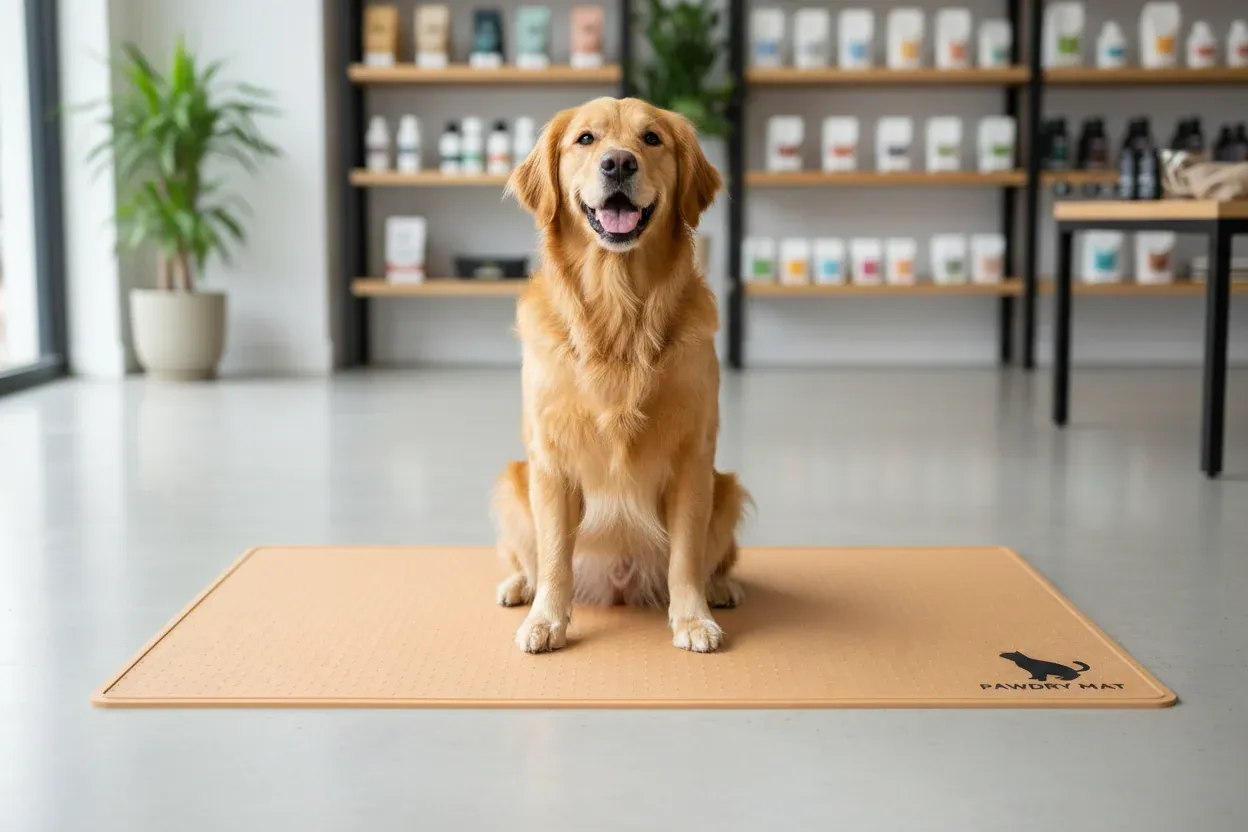 Polyurethane pet mat