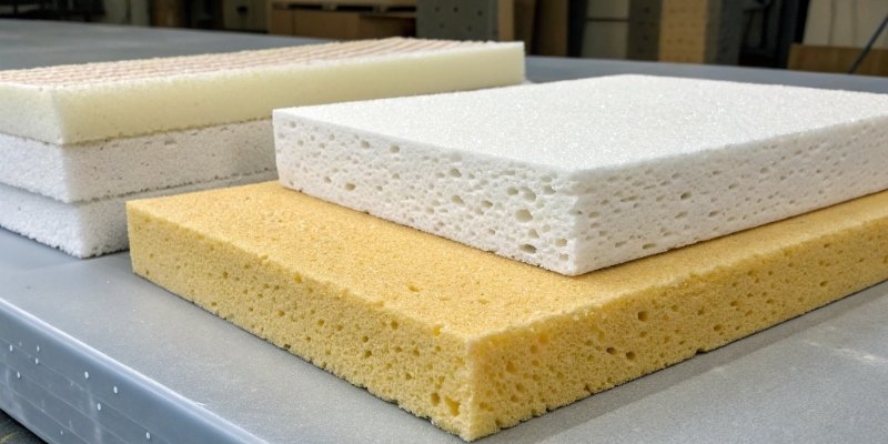 How can I reduce the polyurethane foam density?