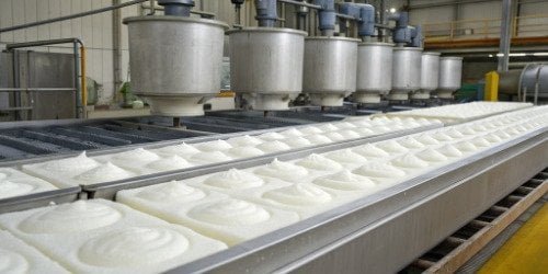 How is the PU foam of 37 density made?
