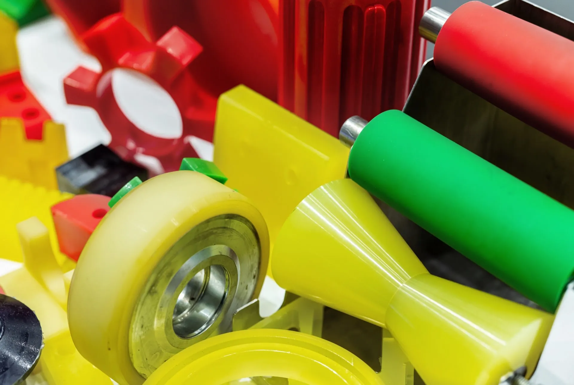 Elastomer casting production