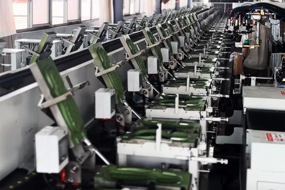Footwear production line