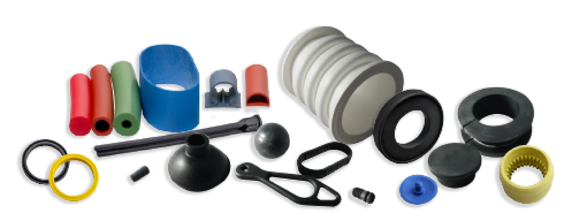 Custom molded rubber products
